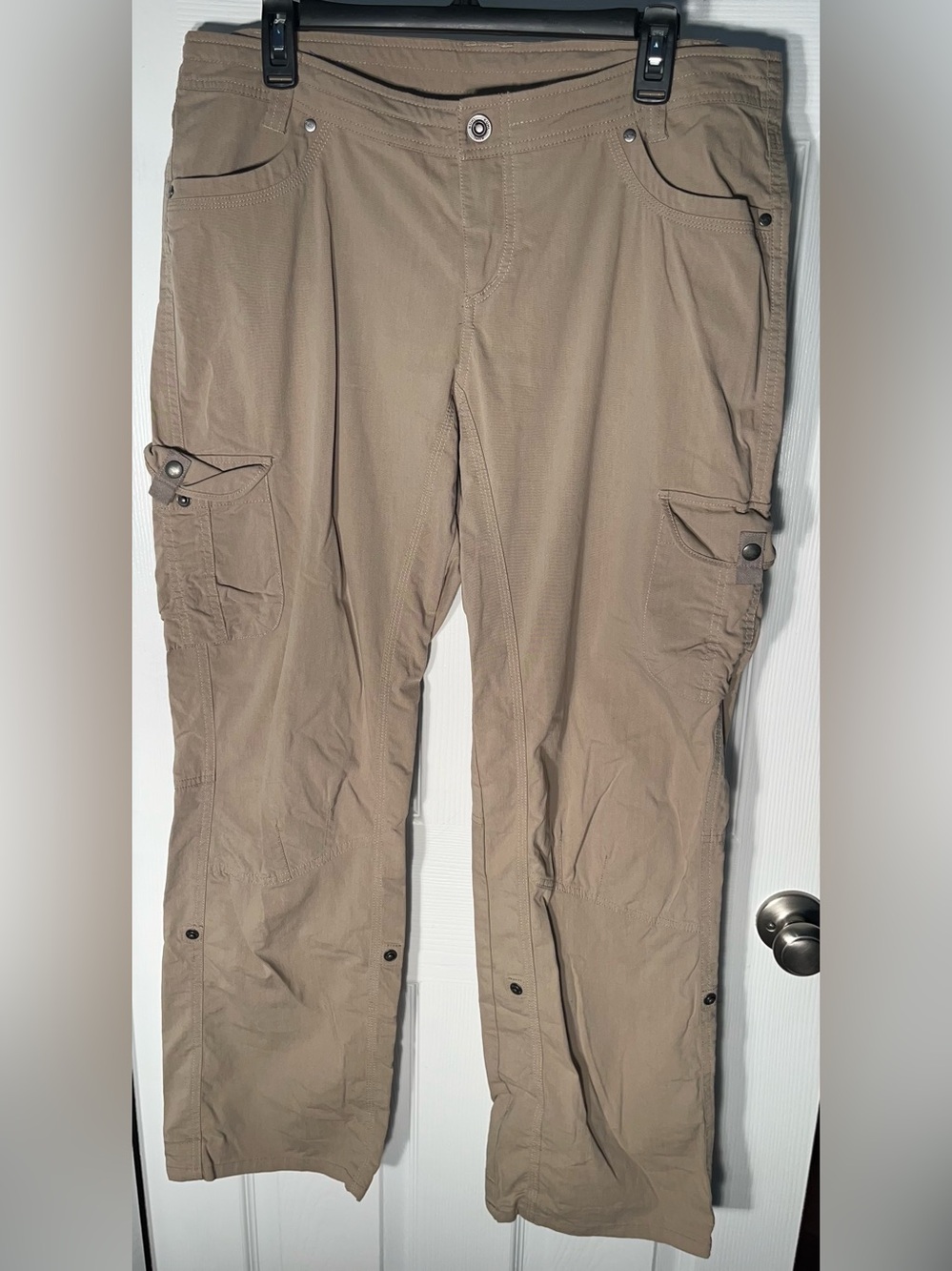 Women’s KUHL Splash Roll Up Pant Size 14 Regular Cotton Nylon Blend